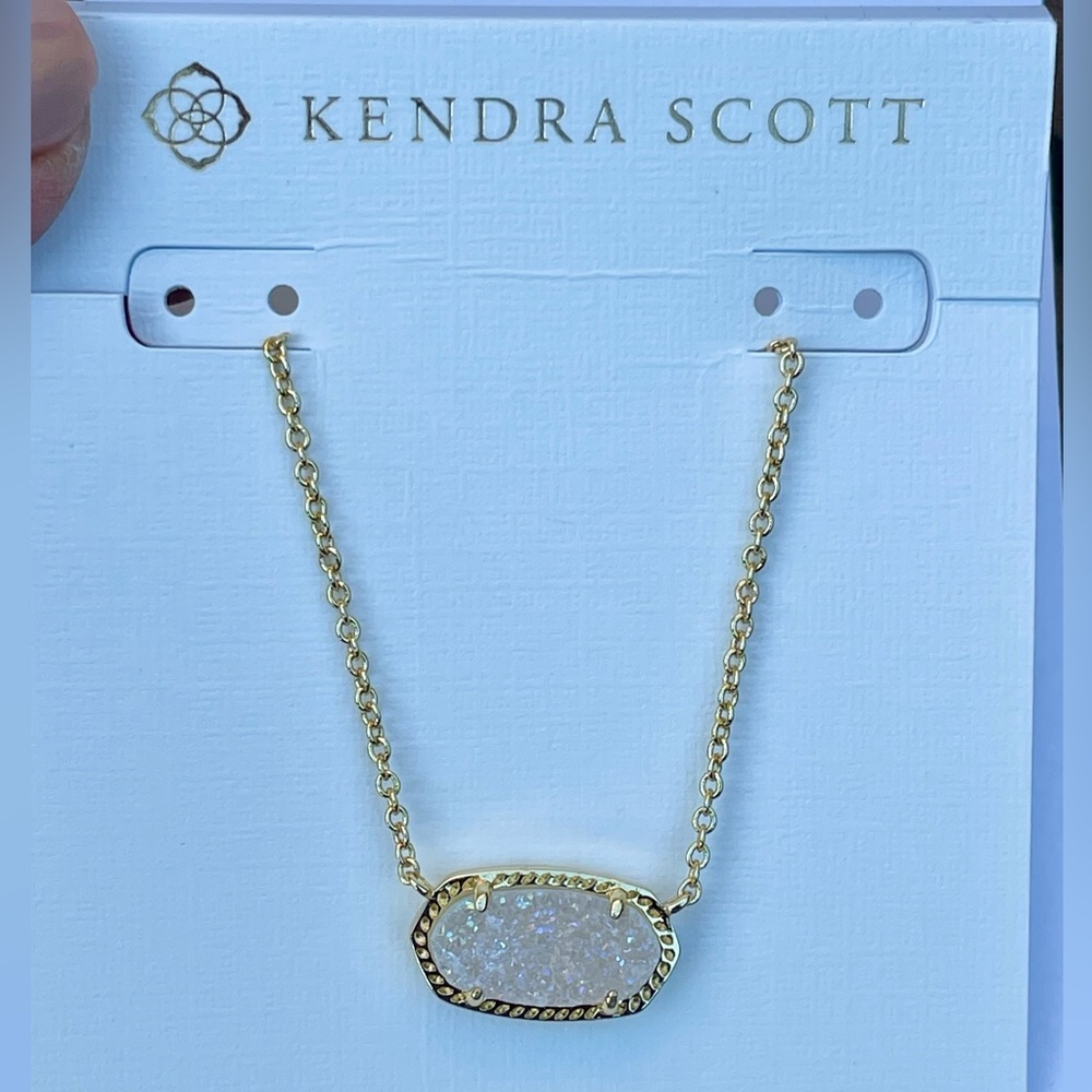 NWT Kendra Scott Elisa Drusy 15” Necklace